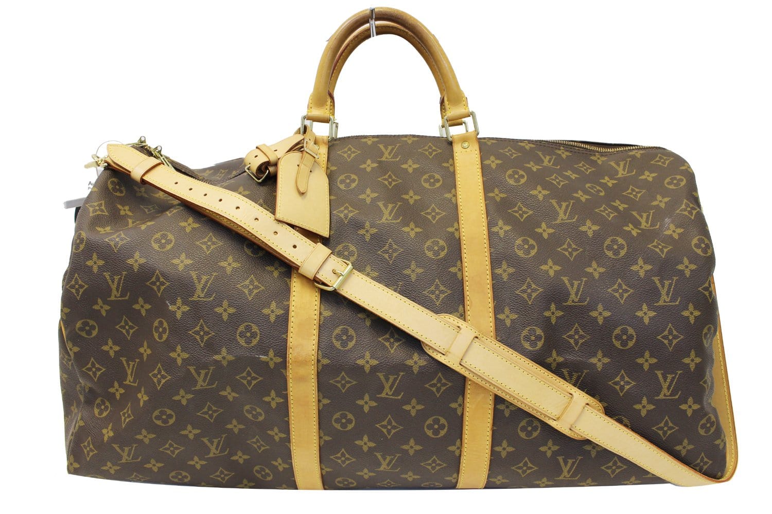 Louis Vuitton 1999 Pre-owned Monogram Keepall 60 Travel Bag - Brown