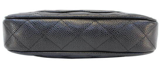 Chanel Shoulder Bag - CHANEL Black Sac Divers Mini Caviar