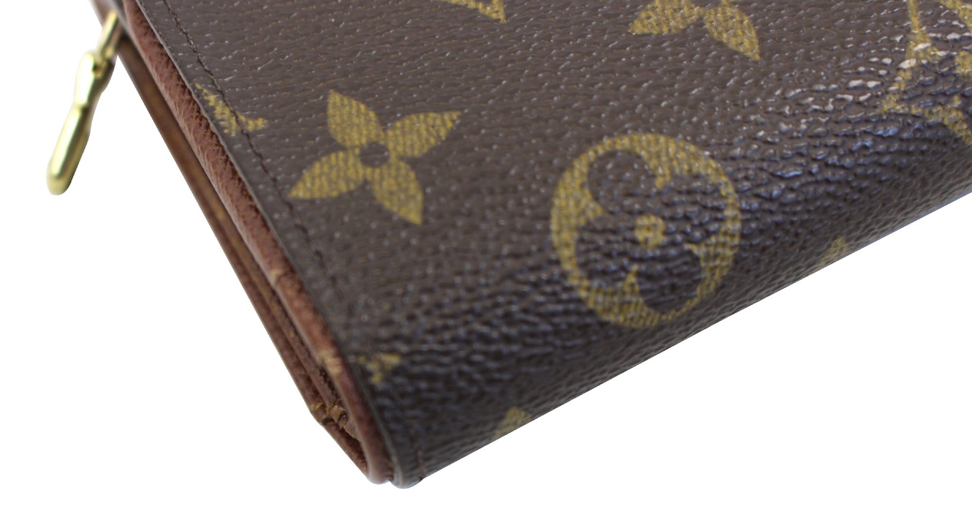 Louis Vuitton Monogram LV Long Wallet Porte Valeurs Cartes Credit