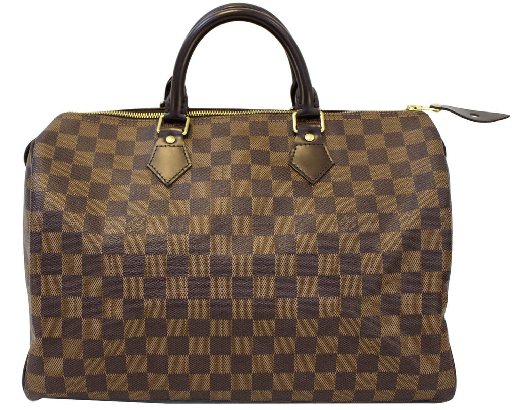 Louis Vuitton Damier Azur Speedy 30 Bag w/ Lock, Key and Dust Bag For Sale  at 1stDibs