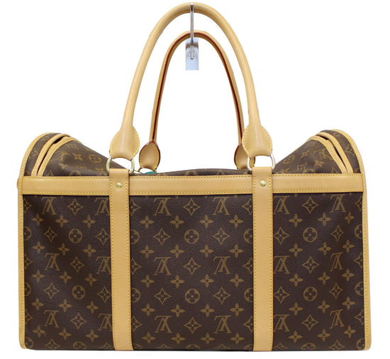 Louis Vuitton HARD TO FIND Monogram Sac Chien 50 Dog Carrier Pet