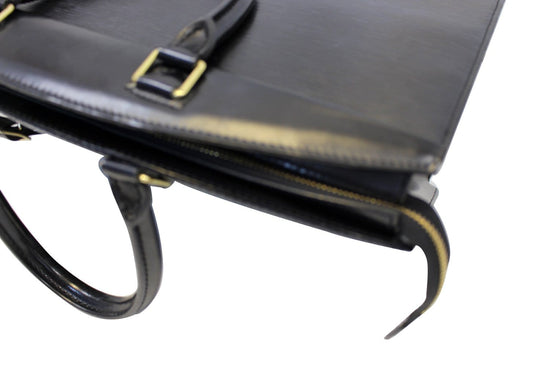 BrandBeSure - Louis Vuitton Black Epi Leather Riviera Top