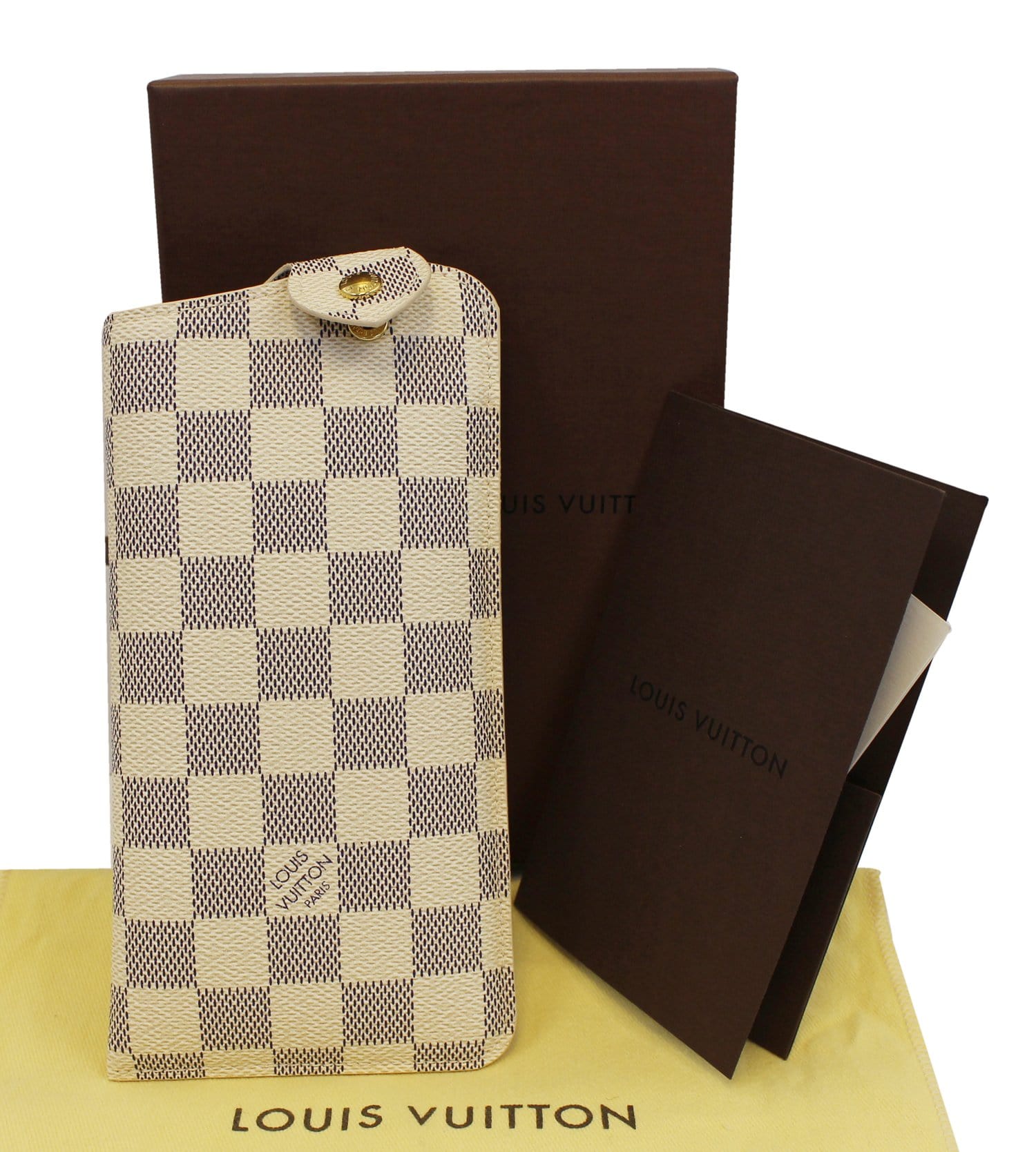 Damier Ebene LV Repurposed iPhone Case