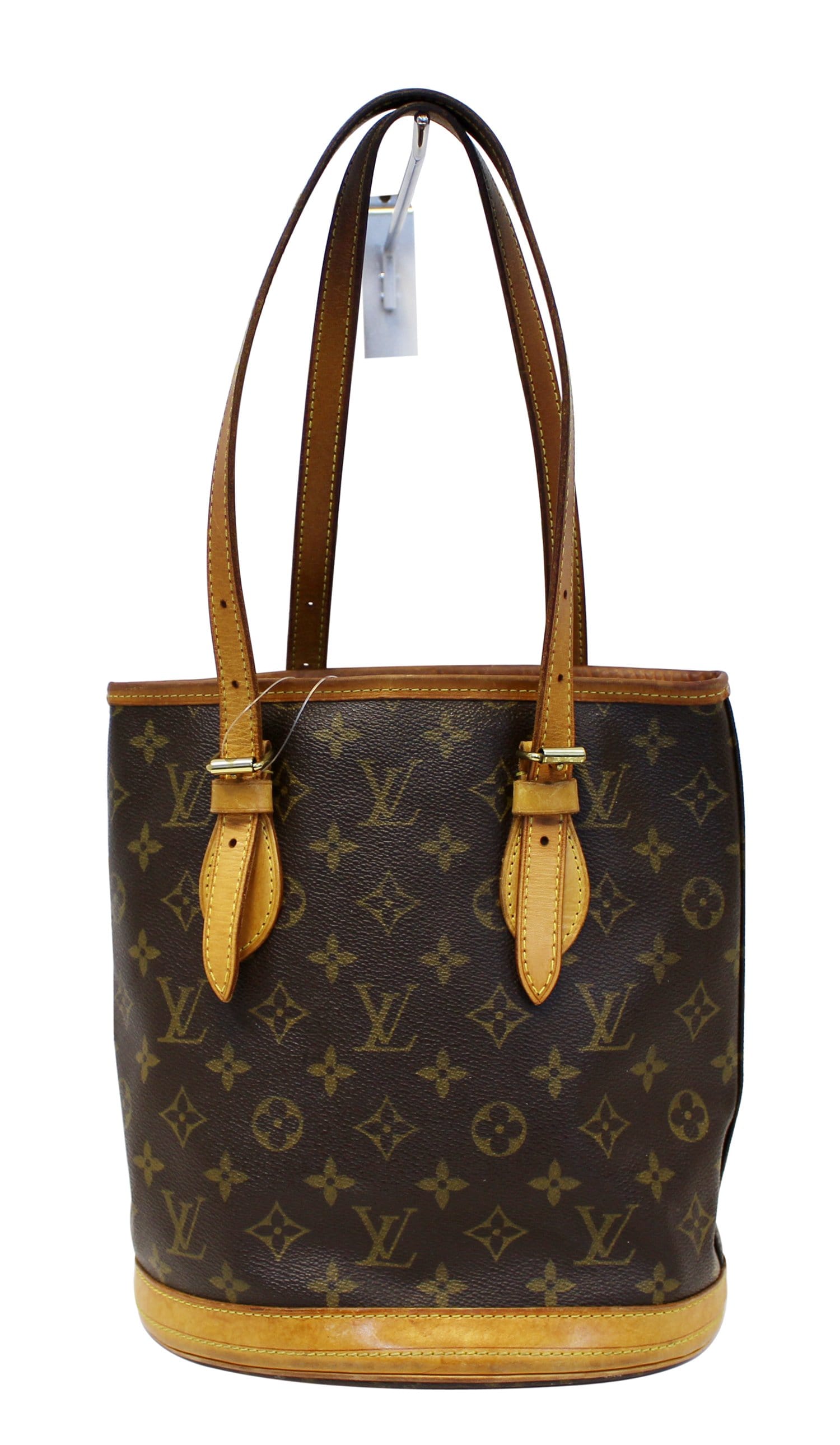 LOUIS VUITTON, a monogram canvas 'Petit Bucket' handbag with pochette,  2005. - Bukowskis