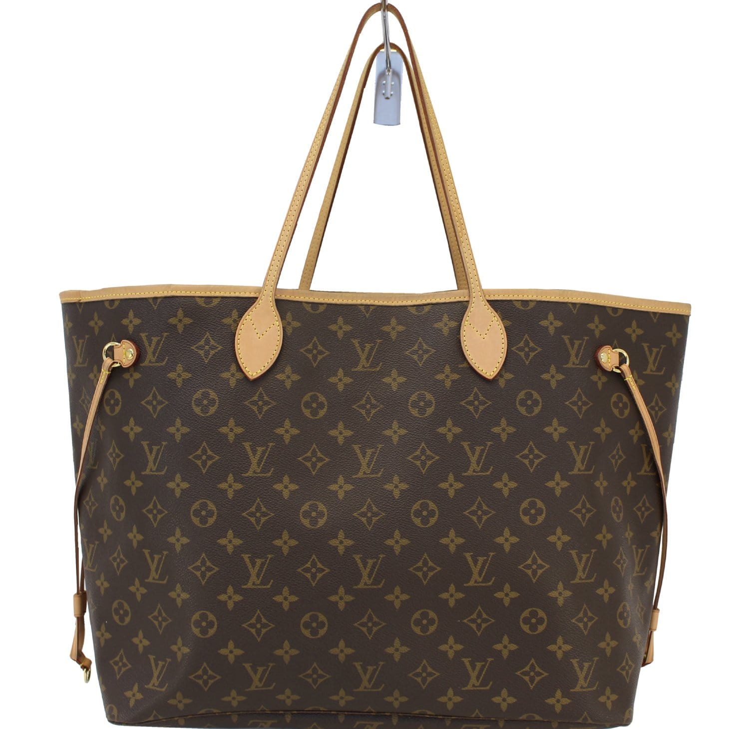 Authentic LOUIS VUITTON Monogram Canvas Neverfull GM Tote Bag E3367