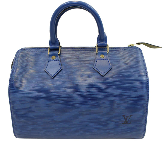 Louis Vuitton Epi Speedy 25. On website search for Blue: AO18352