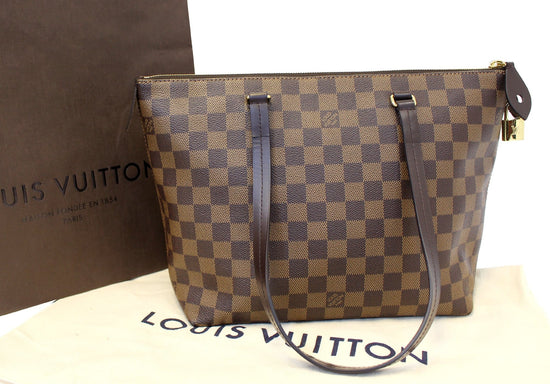 LOUIS VUITTON Damier Ebene Iena MM 1059890