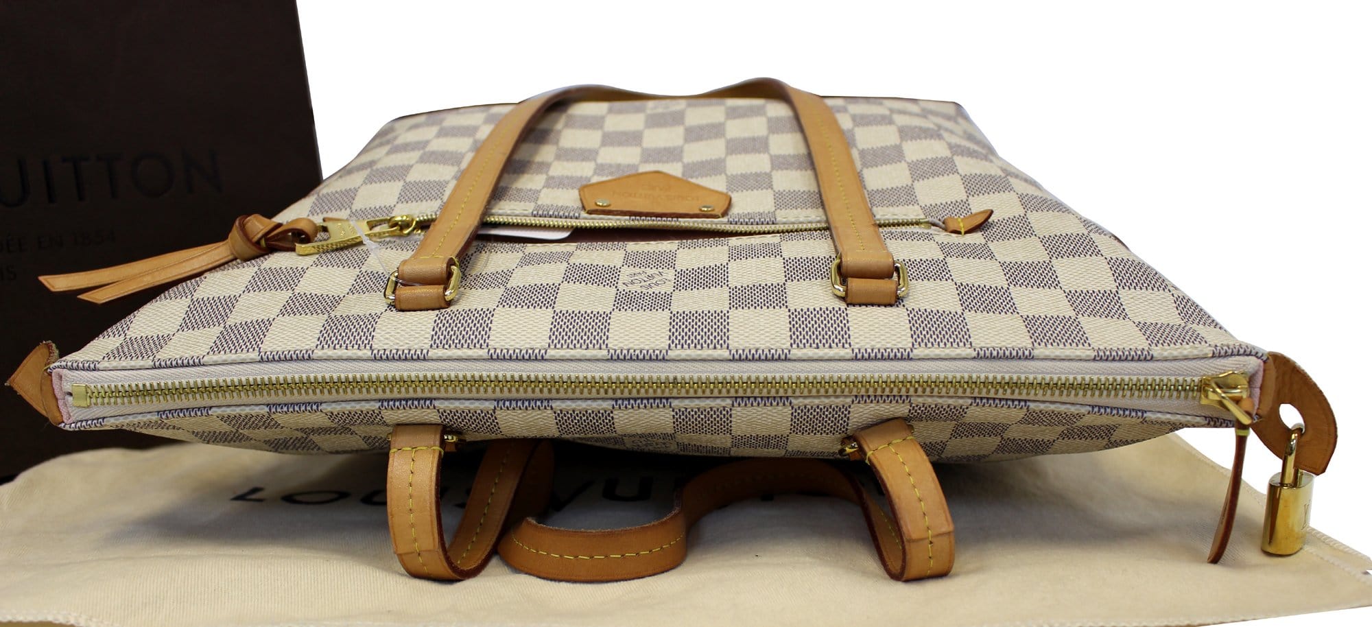 LOUIS VUITTON Iena PM Damier Azur Shoulder Bag