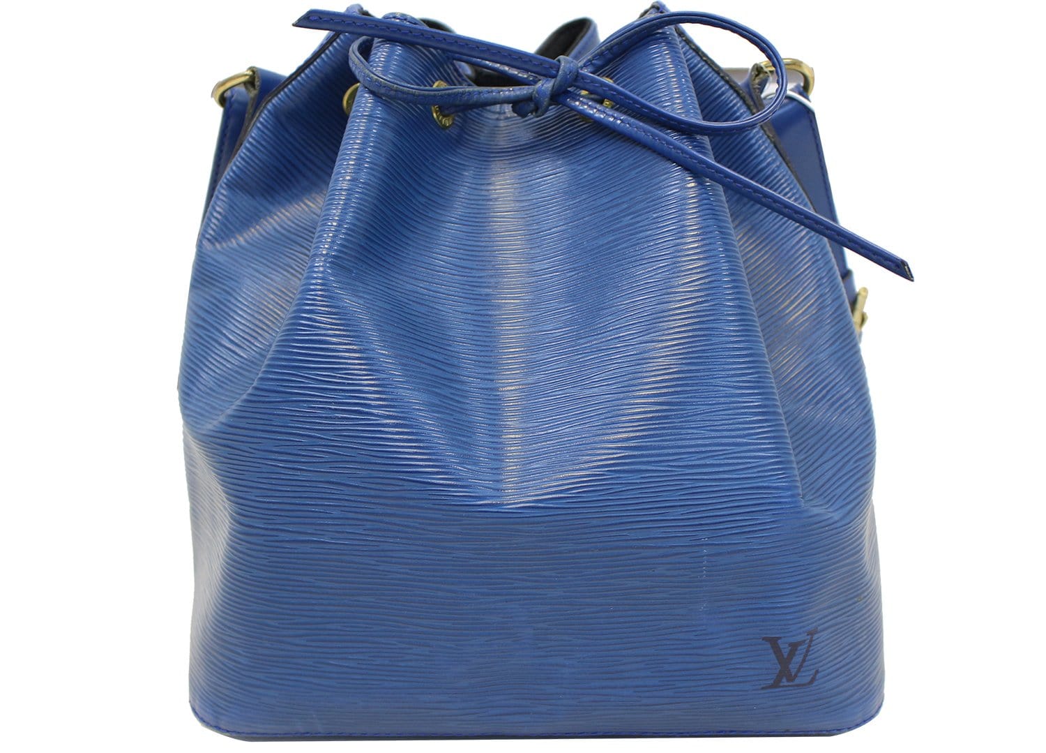 LOUIS VUITTON Epi Leather Petit Noe Blue Shoulder Bag - Sale