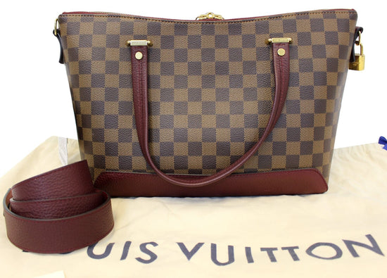 Louis Vuitton Hyde Park Damier Ebene Shoulder Bag