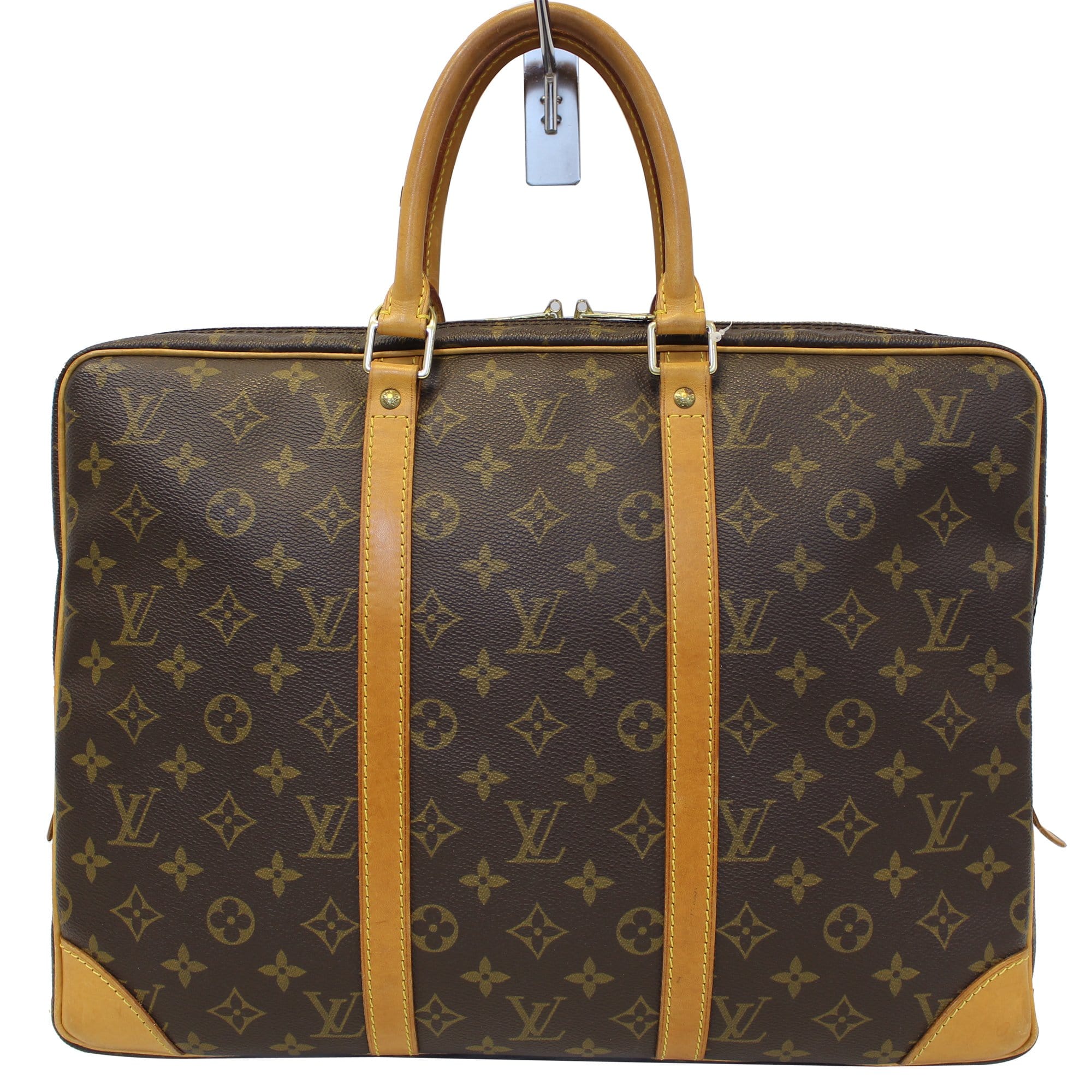 LOUIS VUITTON Porte Documents Voyage Monogram Canvas Briefcase Bag