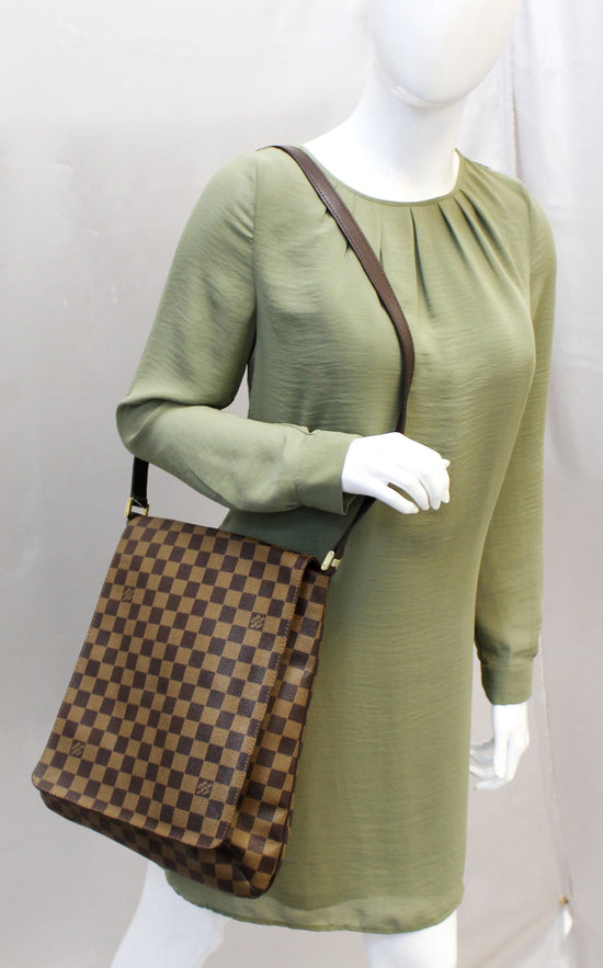 Brown Louis Vuitton Damier Ebene Musette Salsa PM Crossbody Bag – Designer  Revival