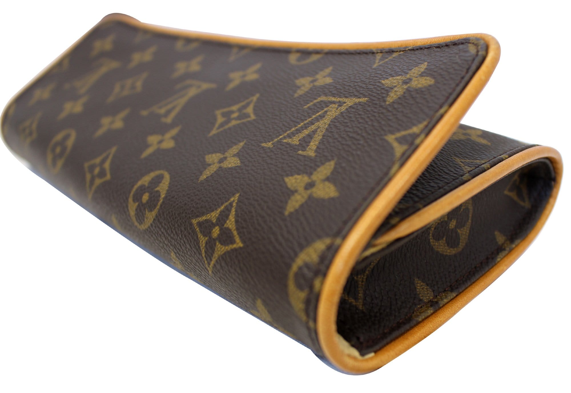 LOUIS VUITTON Monogram Canvas Pochette Twin GM Crossbody Bag E4116