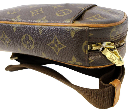 Louis Vuitton Monogram Pochette Gange - Brown Waist Bags, Handbags -  LOU423489