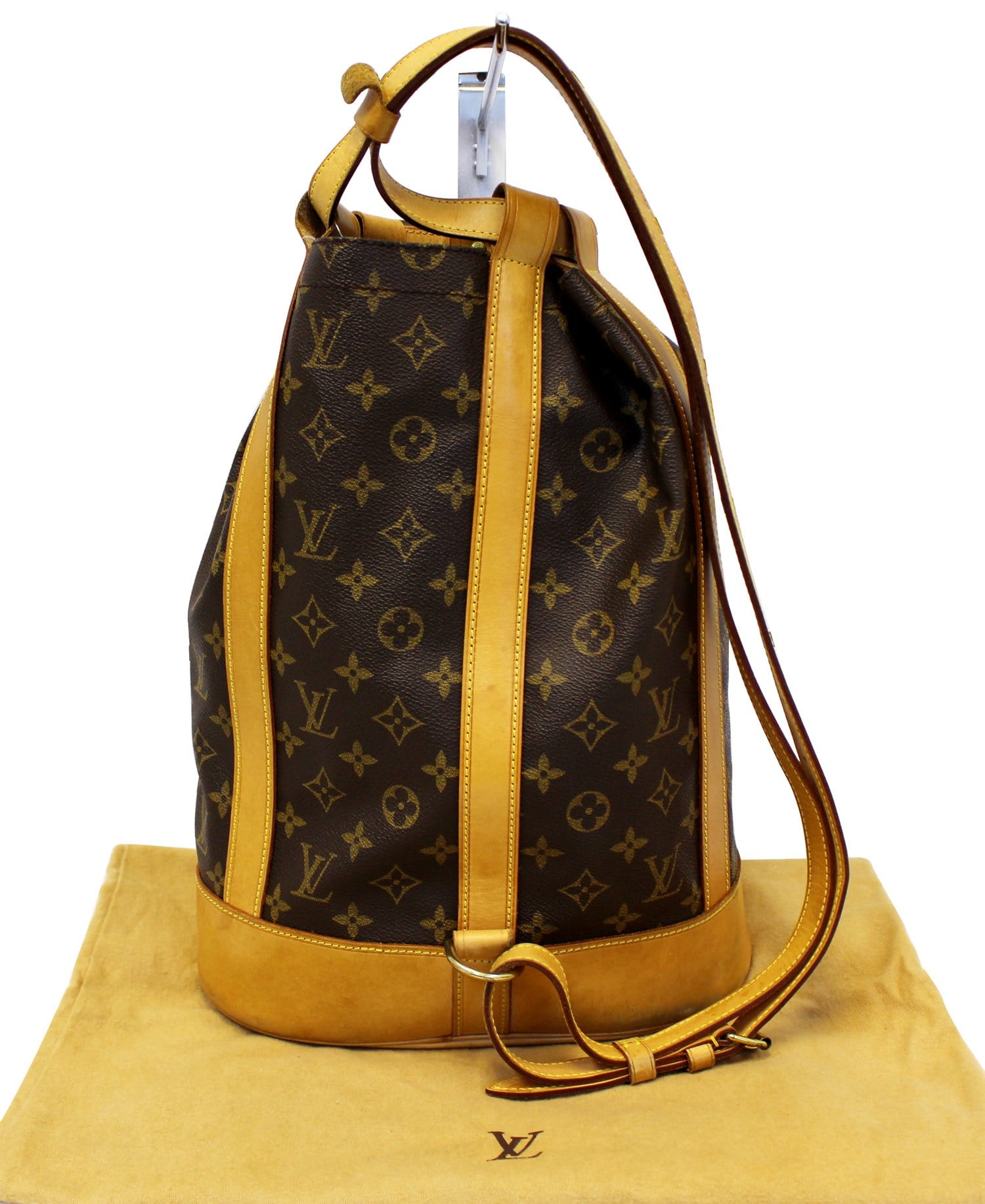 LOUIS VUITTON Monogram Randonnee PM Backpack Shoulder Bag