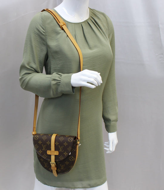 Vintage 1990s Louis Vuitton Canvas Chantilly Crossbody Bag