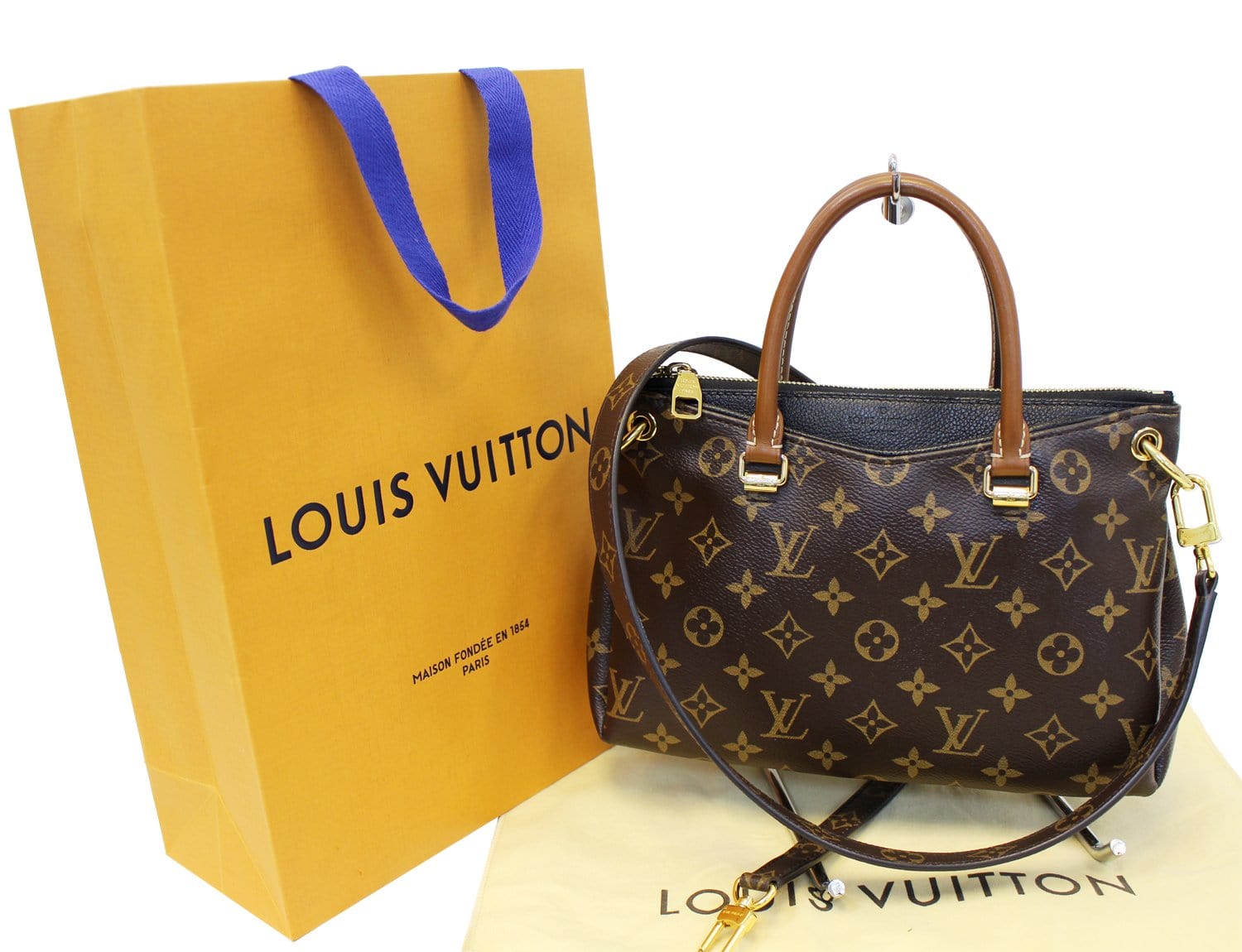 Louis Vuitton PALLAS BB Black 