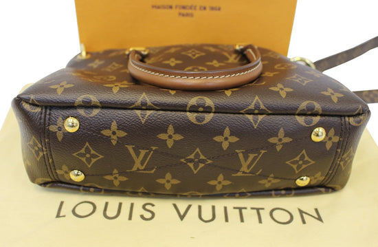 LOUIS VUITTON Monogram Pallas BB Black 1267519