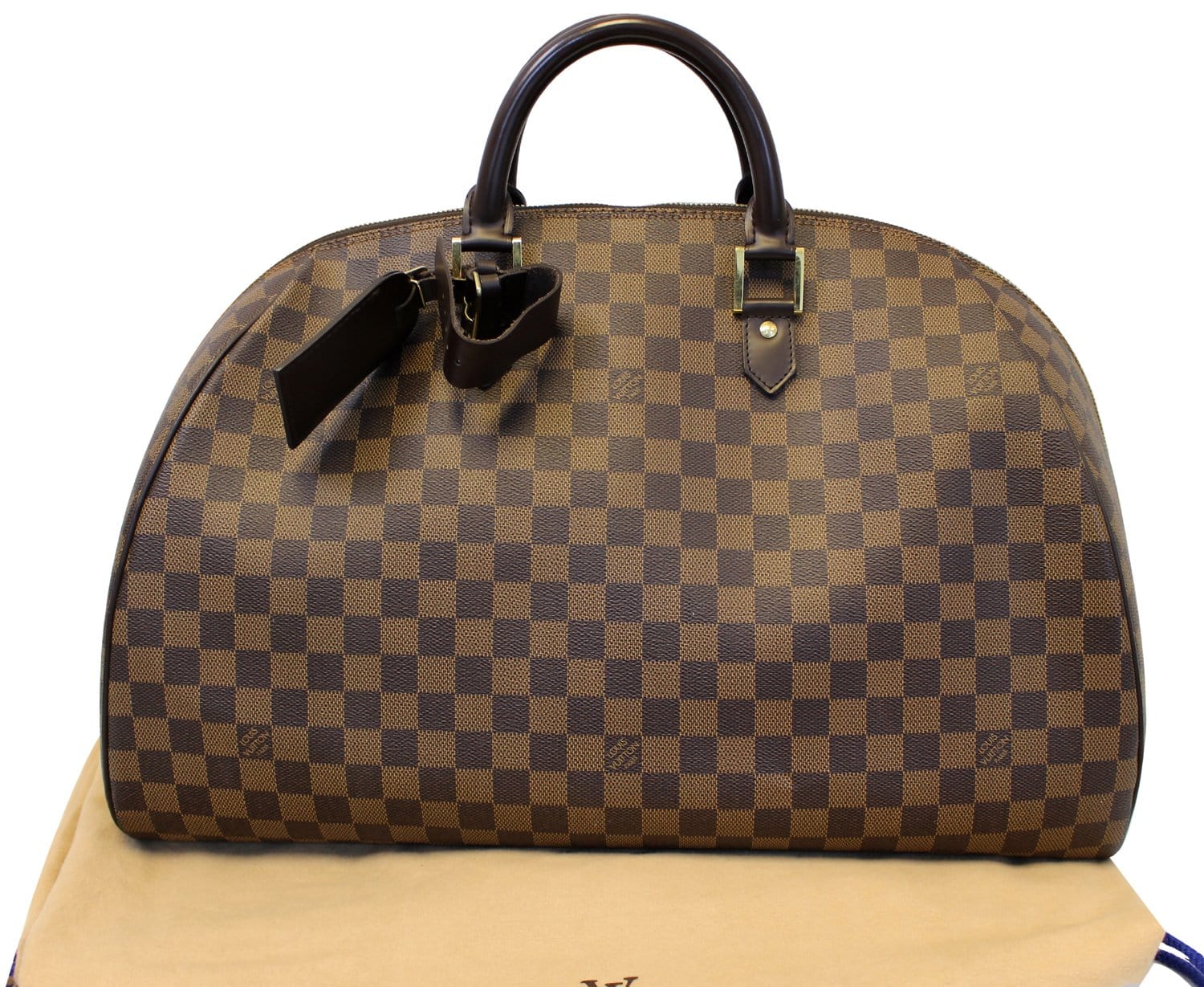 Louis Vuitton Damier Ebene Ribera MM Satchel (SHF-DSZtTg) – LuxeDH