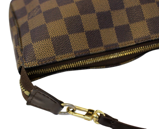 LOUIS VUITTON Damier Ebene Pochette Accessoires Pouch N41206 LV Auth bs5777