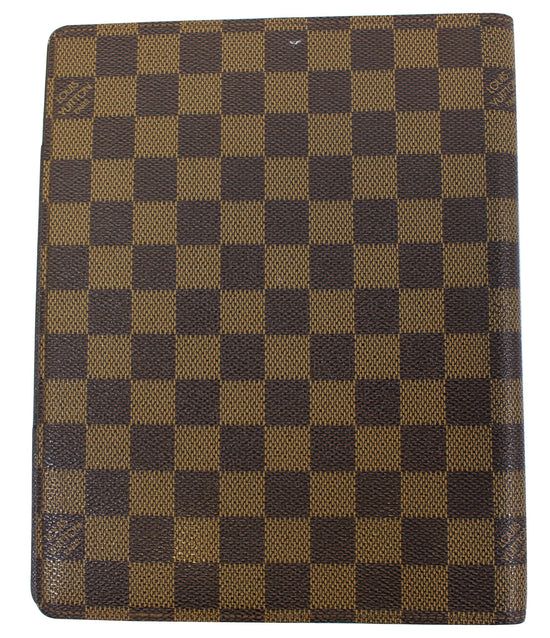 Louis Vuitton Ebene Desk Agenda Cover – The Closet