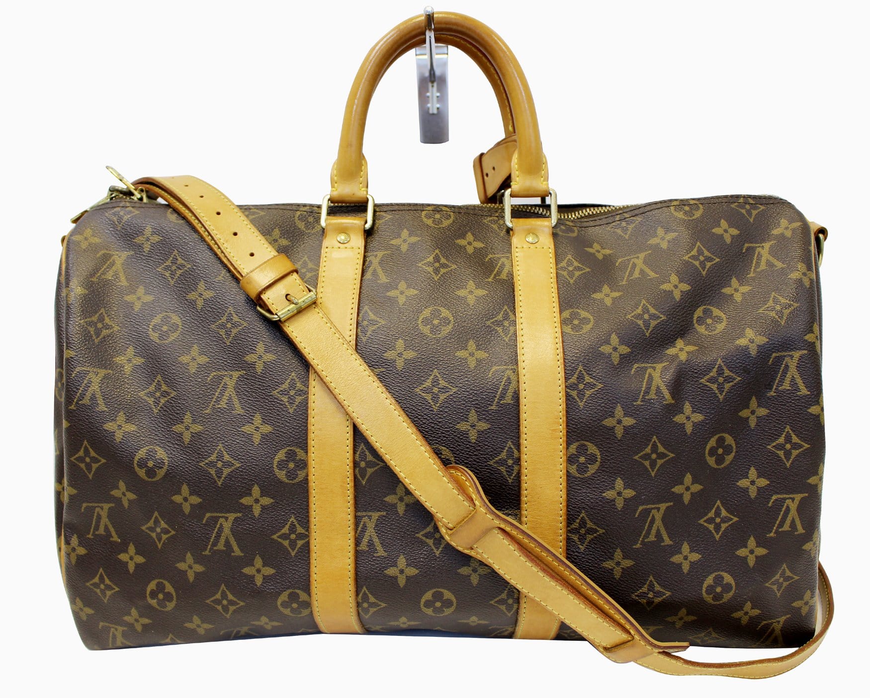 Louis Vuitton Keepall Blandouliere 45 Travel Duffle Bag – eLux