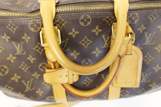 Louis Vuitton Monogram Keepall Bandouliere 45 Boston Duffle Bag with Strap  862507