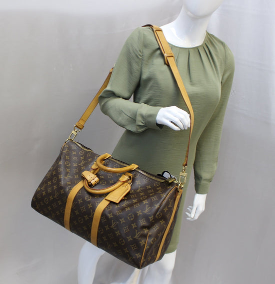 LOUIS VUITTON Monogram Keepall Bandouliere 45 1222417