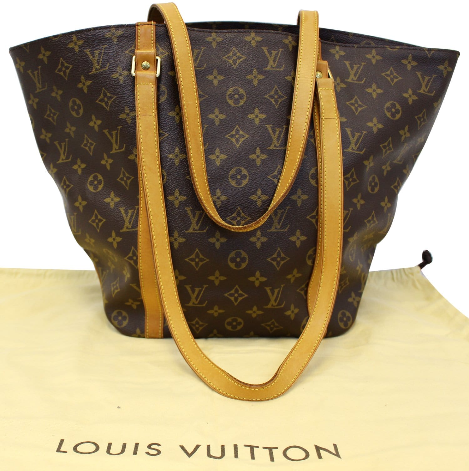 LOUIS VUITTON Monogram Canvas Sac Shopping Tote Bag