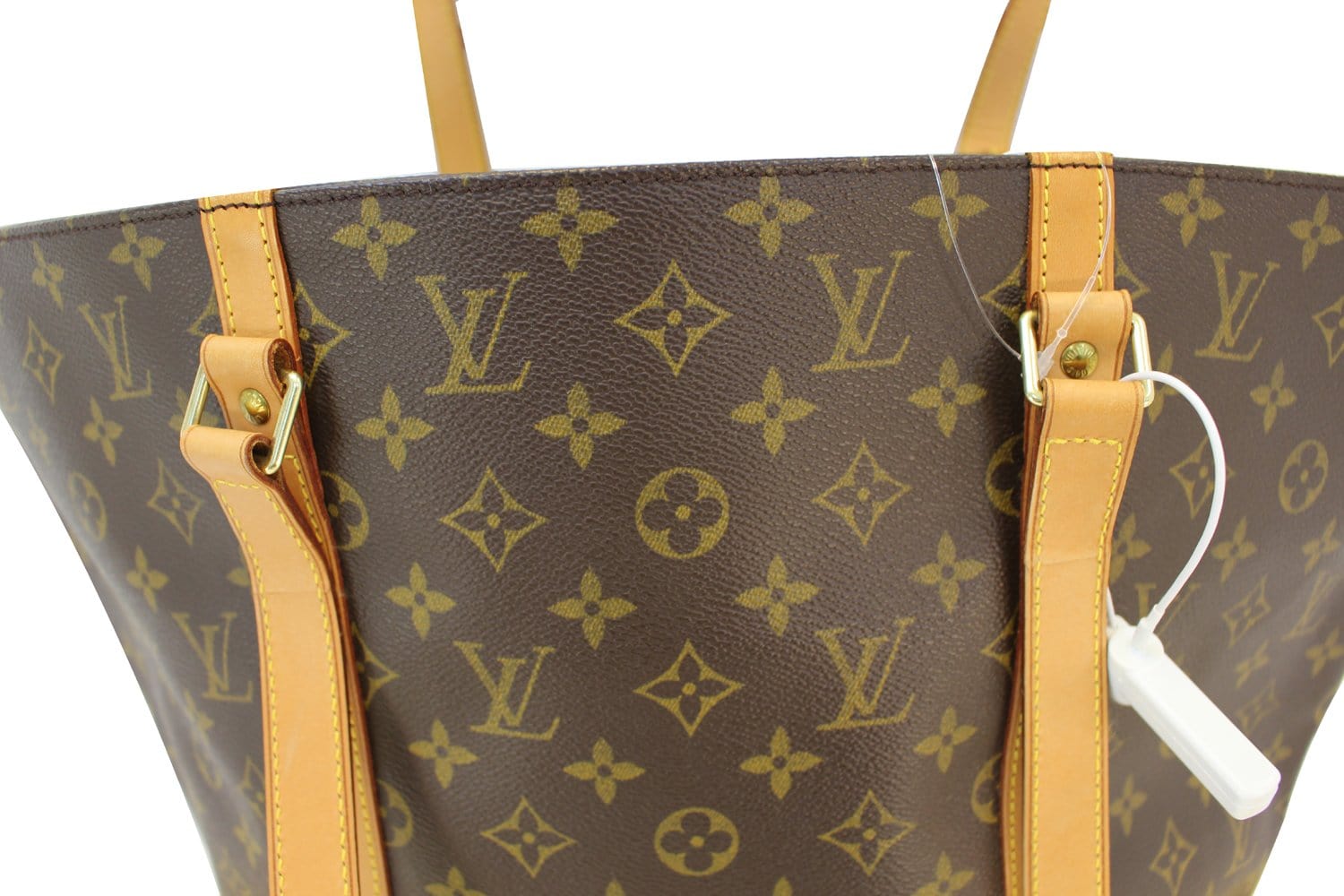 Authentic LOUIS VUITTON Monogram Canvas Sac Shopping Tote TT1512