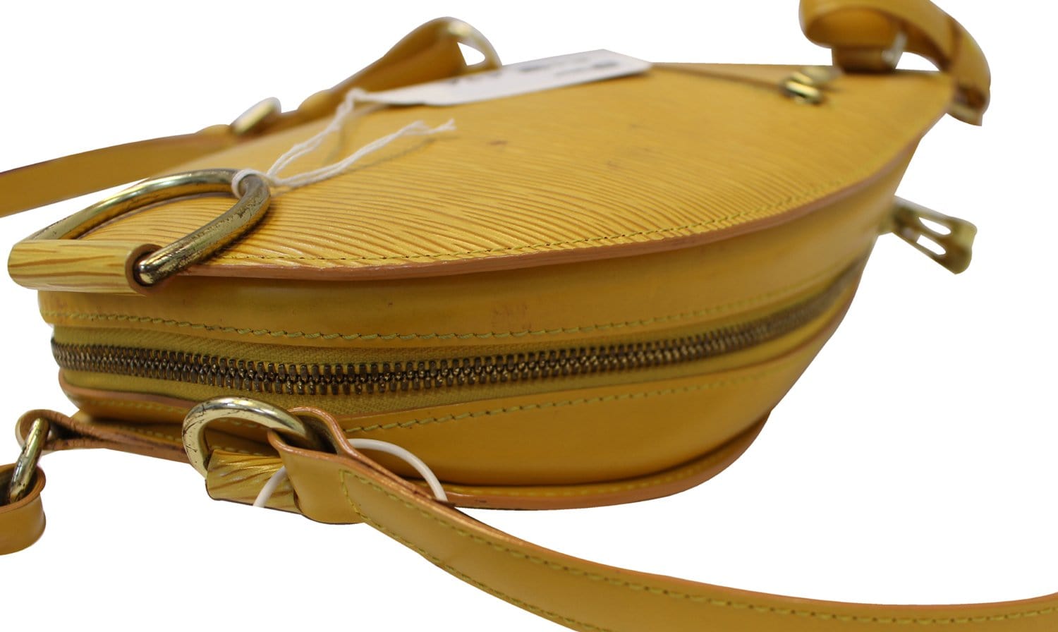 Louis Vuitton Papillon Trunk Epi Yellow in Epi Leather with Silver-tone