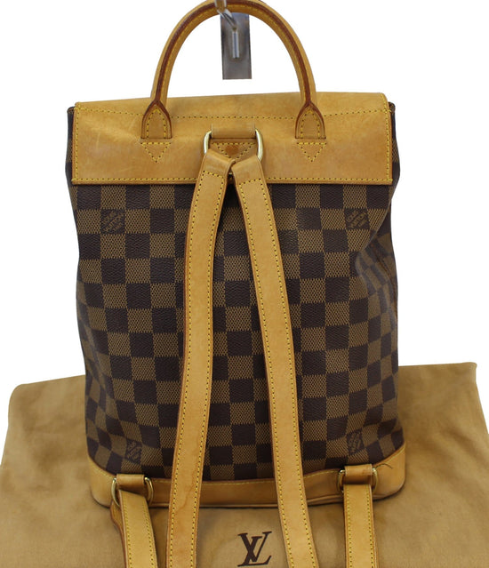 Brown Louis Vuitton Damier Ebene Arlequin Backpack – Designer Revival