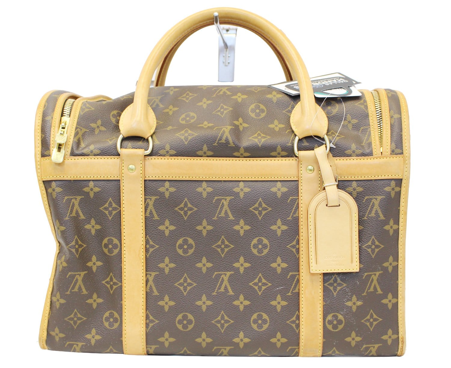 Louis Vuitton French Company Sac Chien Monogram Dog Carrier Travel