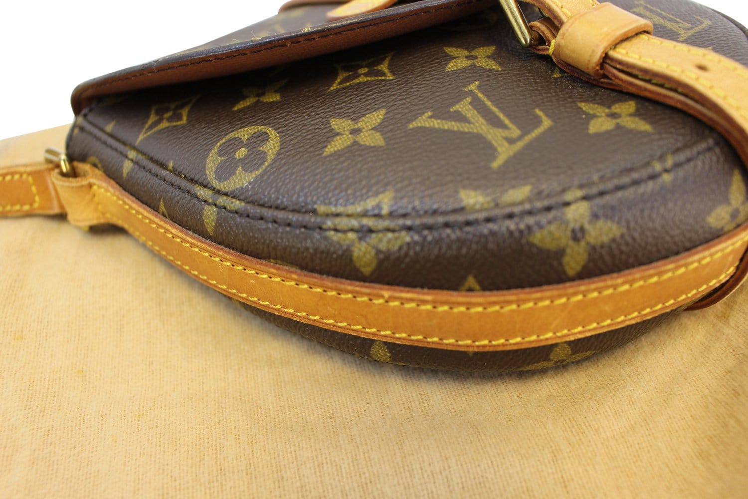 Authentic LOUIS VUITTON Monogram Canvas Chantilly PM Crossbody TT1510