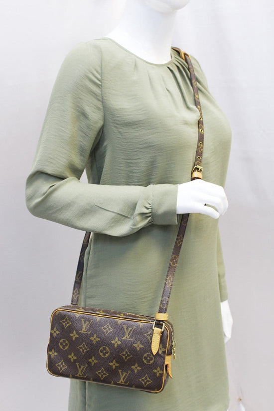 LOUIS VUITTON Pochette Marly Bandouliere Monogram Canvas Crossbody Bag