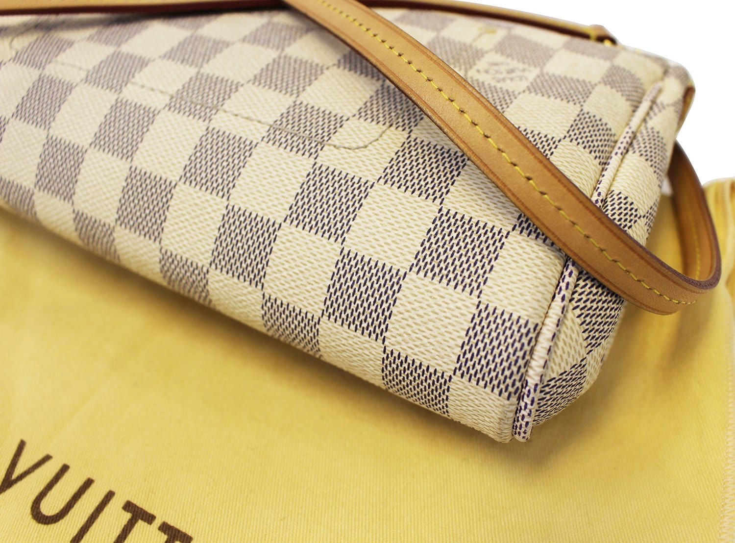 LOUIS VUITTON Damier Azur Favorite MM Crossbody Bag