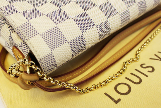 LOUIS VUITTON Damier Azur Favorite MM 57696