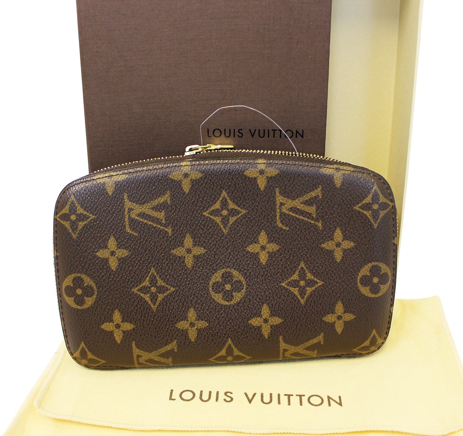 Authentic Louis Vuitton Monogram Zippy Compact Wallet M40499