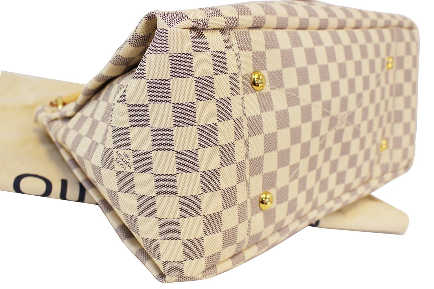 Authentic LOUIS VUITTON Artsy MM Damier Azur Shoulder Handbag E3393 | Dallas Designer Handbags