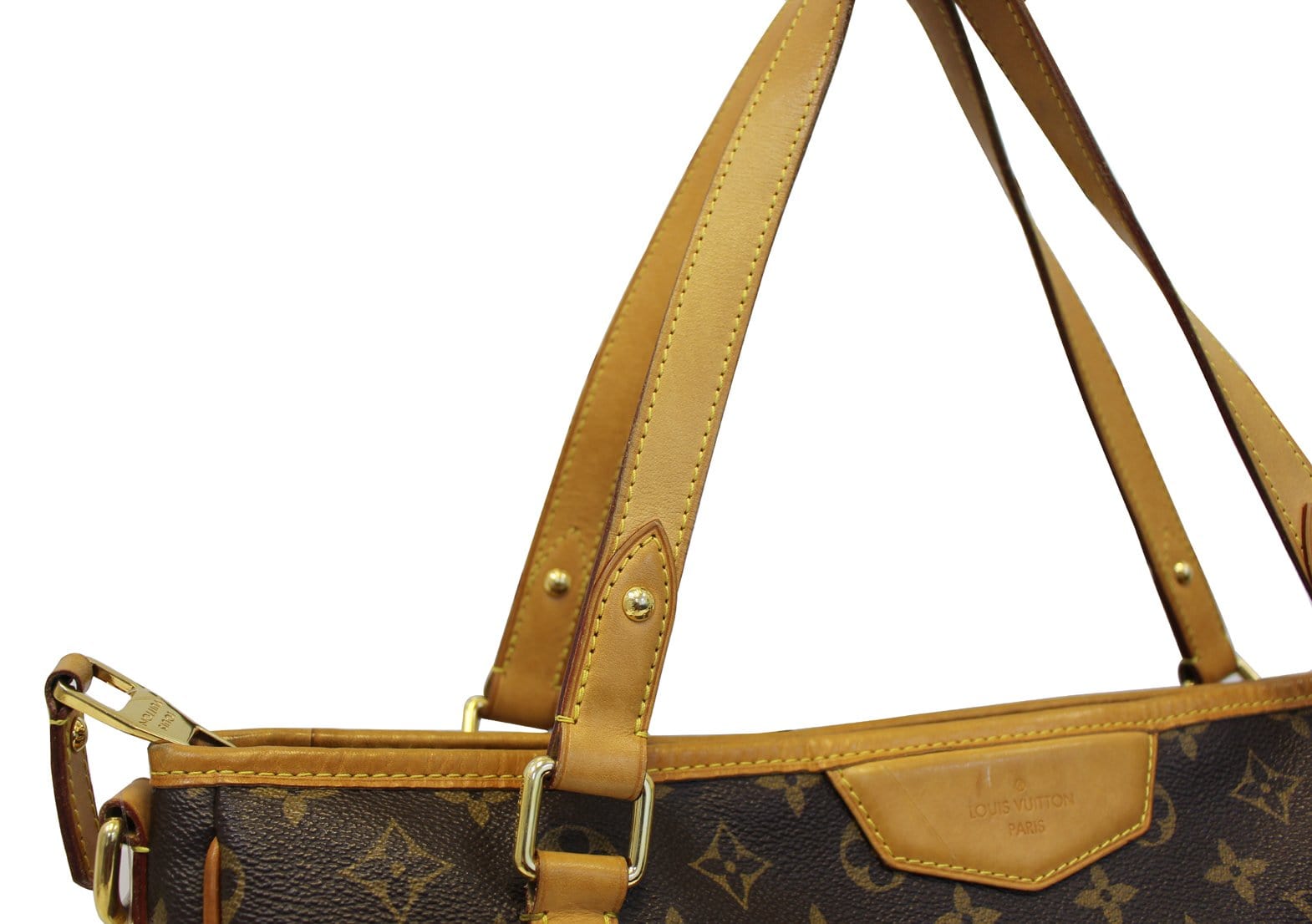 LOUIS VUITTON Estrela MM Monogram Canvas Shoulder Bag Brown