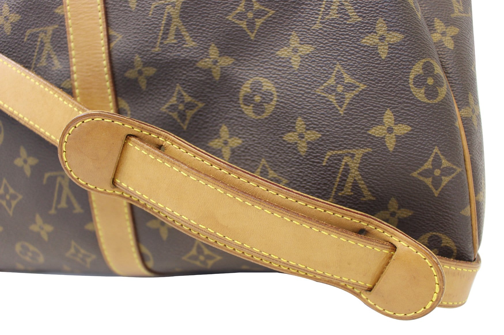 70s Louis Vuitton Monogram Keepall Travel Duffle Bag French