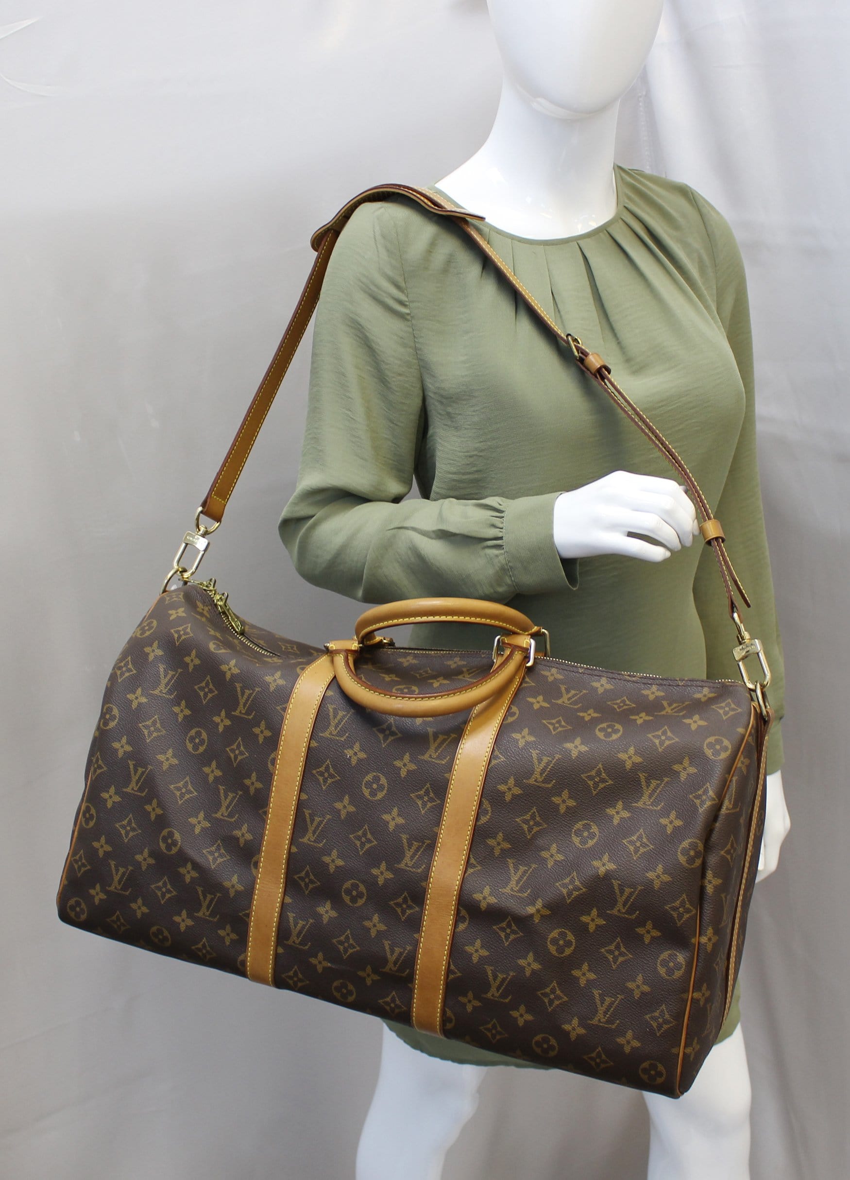 Louis Vuitton Keepall LV NBA Trio Pocket Brown Basketball Weekend