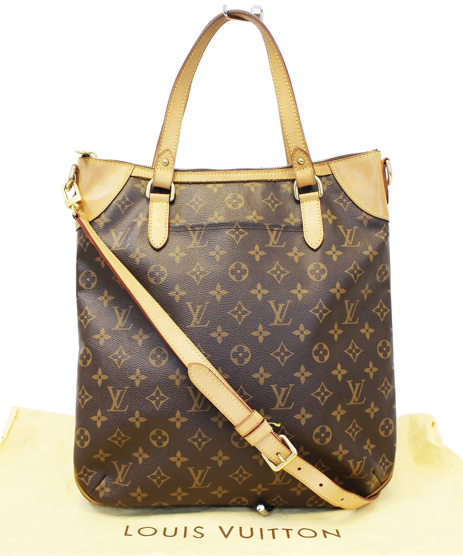 Authentic LOUIS VUITTON Monogram Odeon GM Shoulder Crossbody Bag E3715