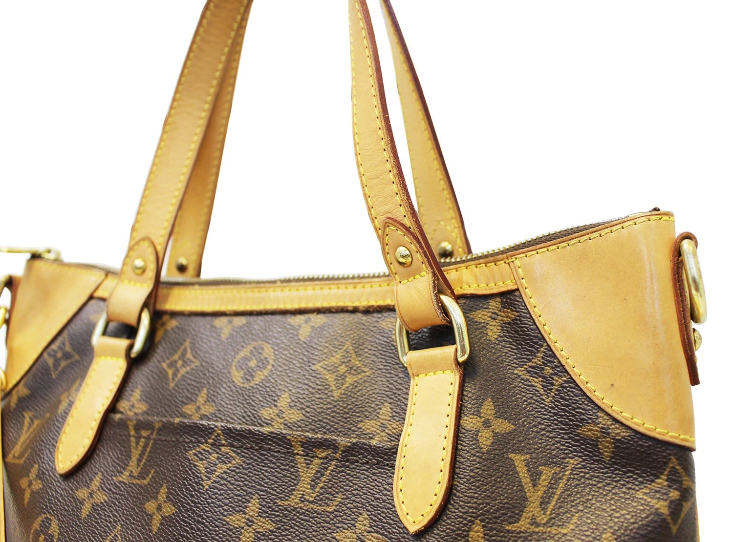 Authentic LOUIS VUITTON Monogram Odeon GM Shoulder Crossbody Bag E3715