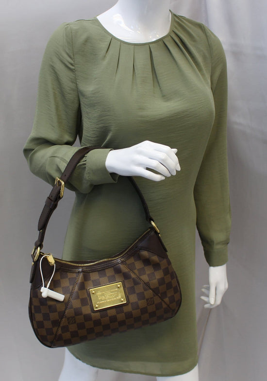 Louis Vuitton Damier Ebene Thames PM - Brown Handle Bags, Handbags -  LOU792694