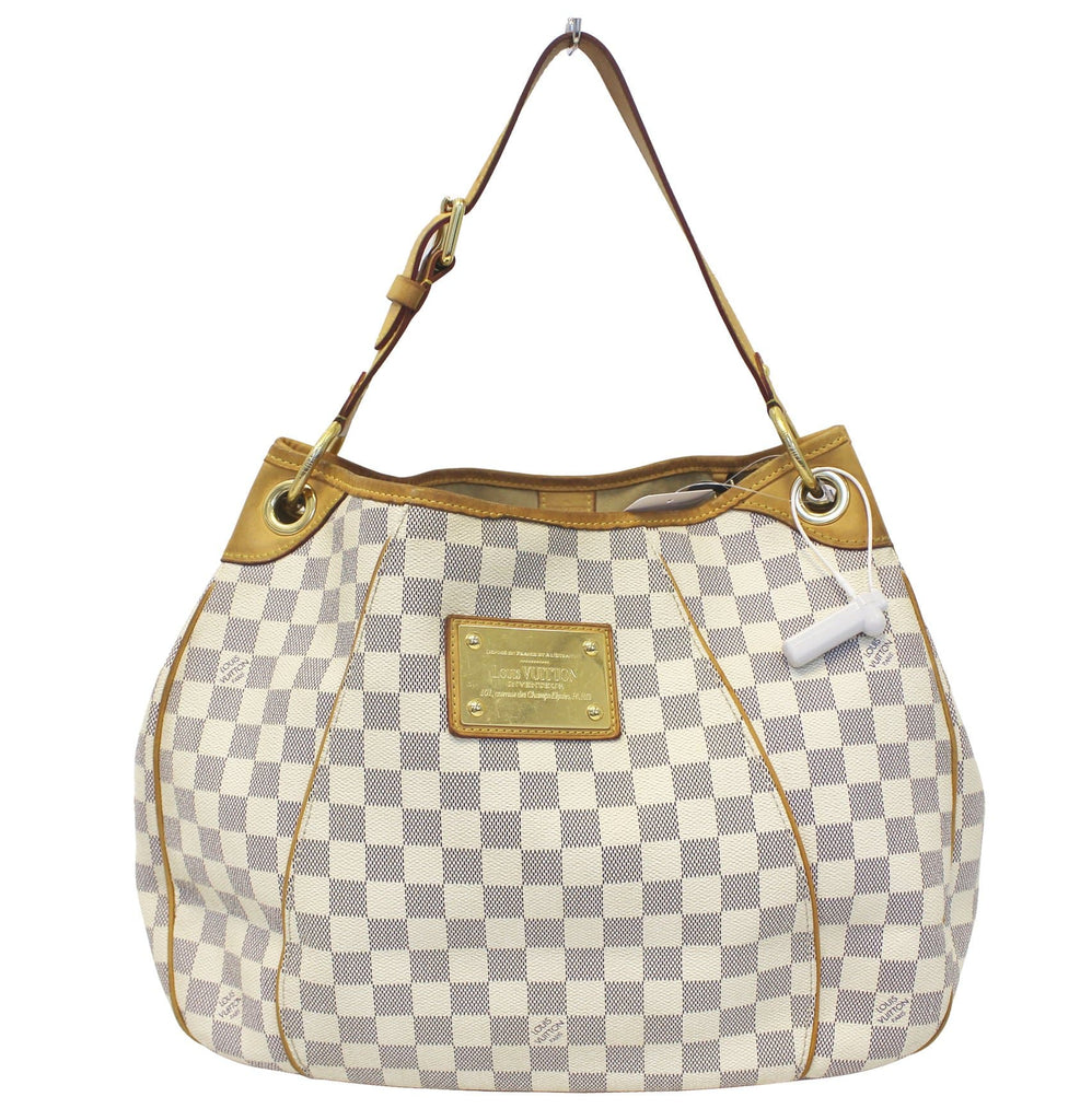 LOUIS VUITTON Damier Azur Galliera PM Shoulder Bag