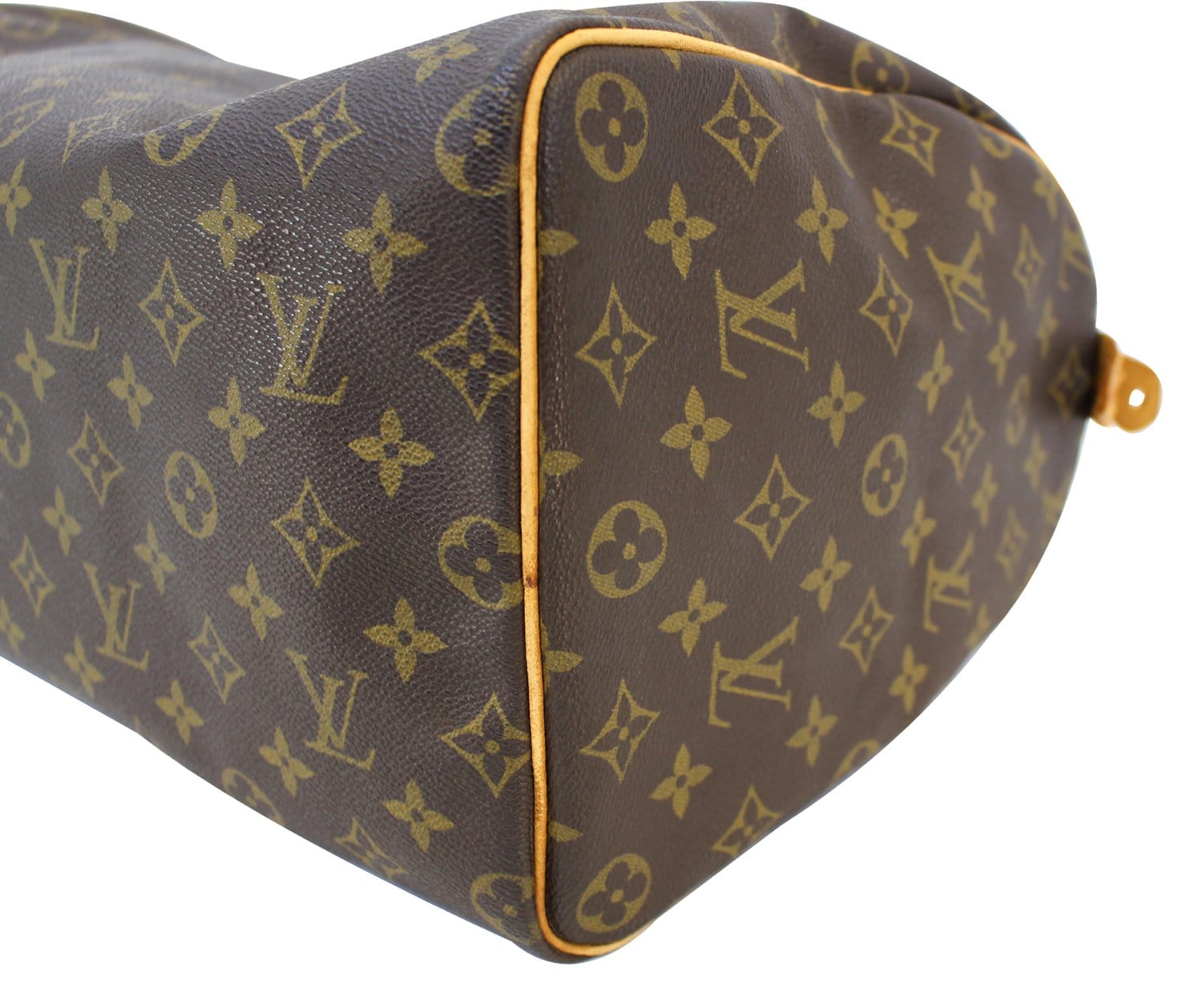 Louis Vuitton Speedy 40 Monogram Pink Panther II customized by