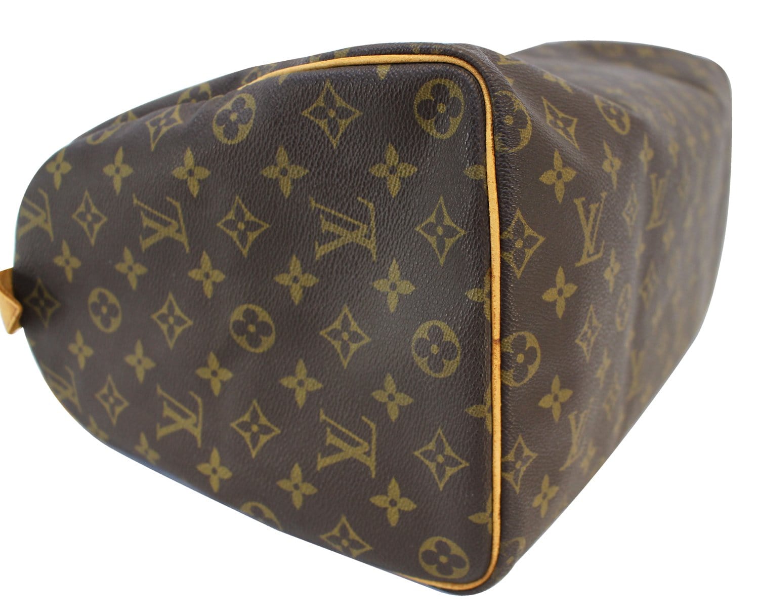 Authentic LOUIS VUITTON Speedy 40 Monogram Canvas Handbag E3321