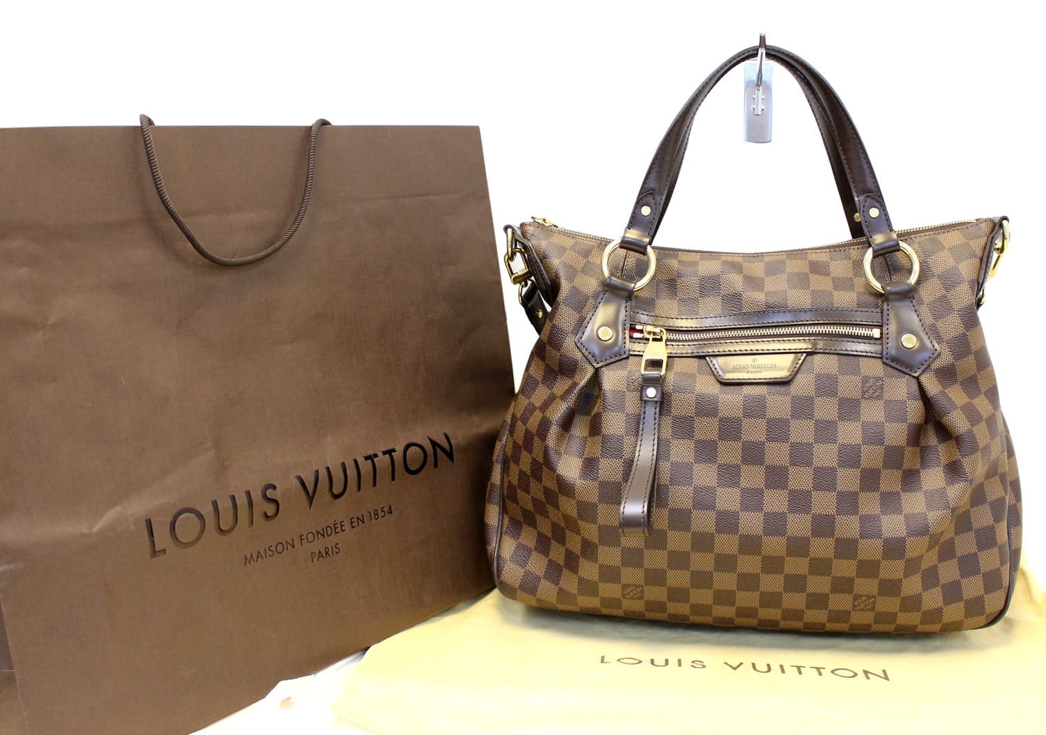 Evora MM, Used & Preloved Louis Vuitton Tote Bag