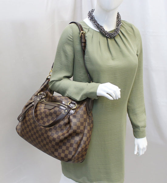 Louis Vuitton Damier Ebene Evora MM 2way Hobo 17LZ1211